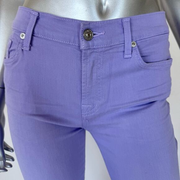 7 for All Mankind women skinny jeans size 27 US - Picture 2 of 8